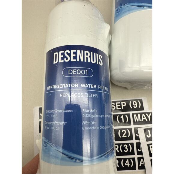 Desenruis DE001 Replacement Refrigerator Filter1 For W10295370A W10295370 - 3 Pk - Picture 7 of 13